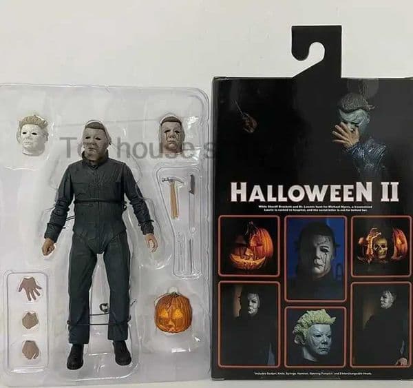 Michael NECA character Myers collaborates with LED Halloween ultimate action character model toy to create activity dolls and Christmas gifts W547240905 4
