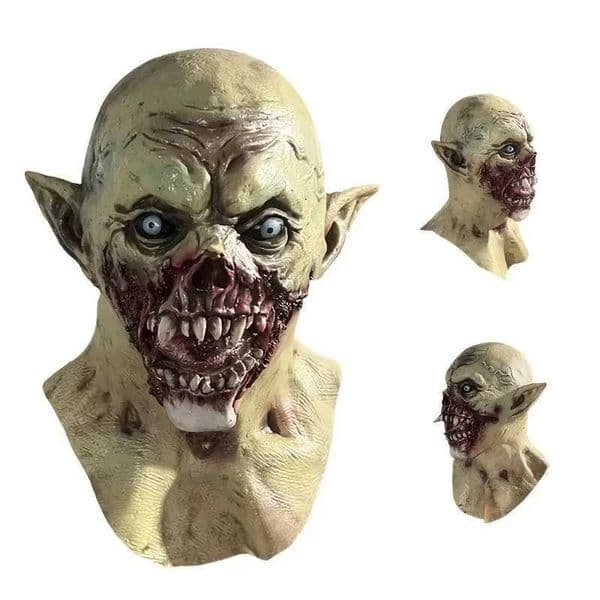 Vampire Mask - High quality latex bat monster head equipment used as stage props and Halloween costume accessories for horror themed events W240905