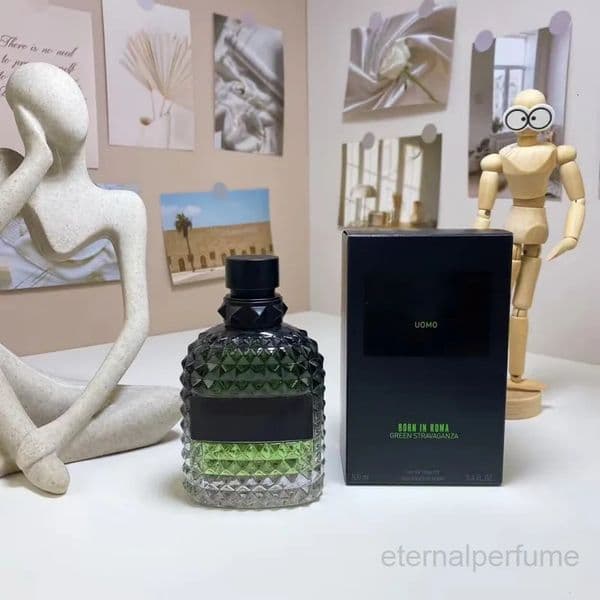 Perfume Born In Intense Roma Green Stravaganza Donna Fragrance 100ml Long Lasting Smell Brand EDP Parfum Men Women Neutral Cologne Spray Good Quality123a