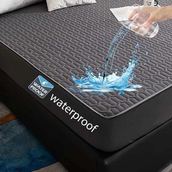 Waterproof thick mattress cover bedding latex pad bed cover pad skin friendly fit bed sheet protection bed cover 90/160/180x200 W240907