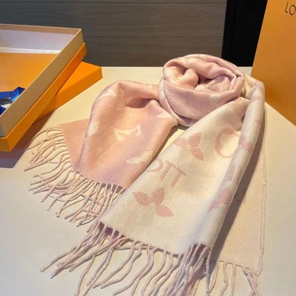 Classic Letters Flower Scarfs autumn wool designer scarf pink Winter Men Women Warm Comfortable Touch sciarpa Fashion Echarpe Luxe Size 34x1