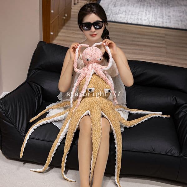 Cute Lifelike Octopus Plush Toy Stuffed Simulation Sea Animal Plush Toys Octopus Dolls Stuffed Toys for New Year Gift