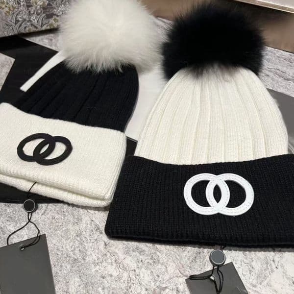 Classic Designer Winter Hats Men and Women Cashmere Hat Fashion Round Letter Beanie Universal Knitted Cap Autumn Wool Outdoor Warm Skull Caps