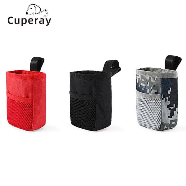 Dog Treat Pouch Portable Treat Pouch for Pet Training Dog Waist Bag Easily Carries Food Snack Storage Holder for Puppy Training