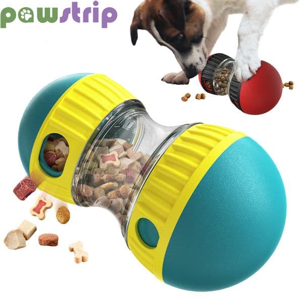 Dog Toy Funny Dispenser Puppy Leaky Puzzle Slow Food Protect Stoh Increases IQ Training Toys Pet Supplies