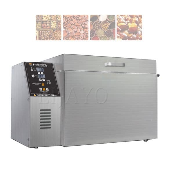 Industrial Grade Electric Roast Machine for Nuts Versatile Chestnut Peanut and Cashew Toasting Appliance