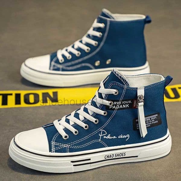 Casual Shoes Casual Shoes Unisex Women Men Canvas Shoes Authentic Classic Designer High Top Canvas Vulcanize Shoes Athletic Sneakers Zapatos CasualesL464
