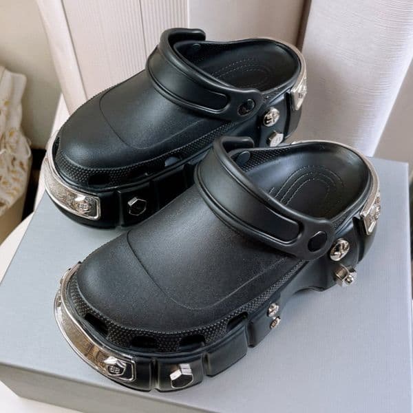 New Fashion Women's Slippers Designer Top Sandals Leather Beach Shoes Outdoor Rubber Flat Bottom Letter Leather One word Herringbone Jelly Color Platform 36-41