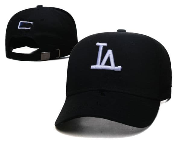 High Quality men Couple Mesh Baseball Cap LA logo Ball Caps Cotton Casual Designer Hats