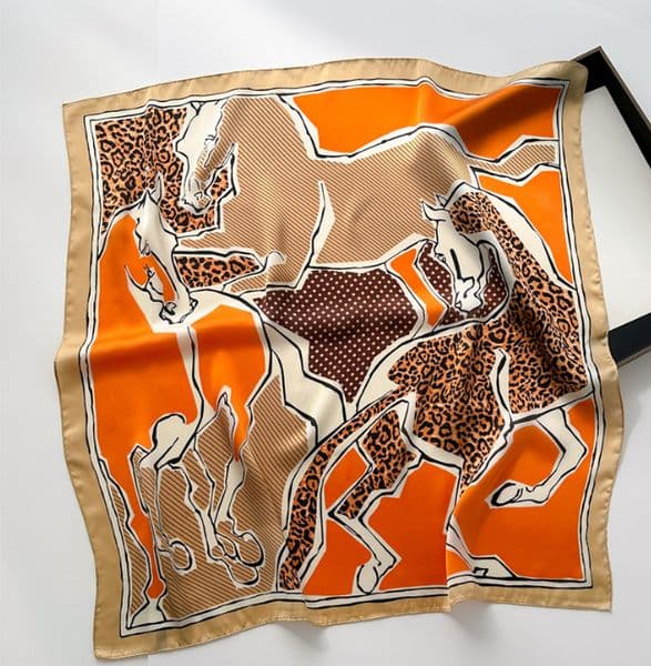 20style Square Silk Designer Scarf Lightweight Headband for Women Summer Long Scarves Headkerchief Bandana Headscarf X 70 Cm Good 2025