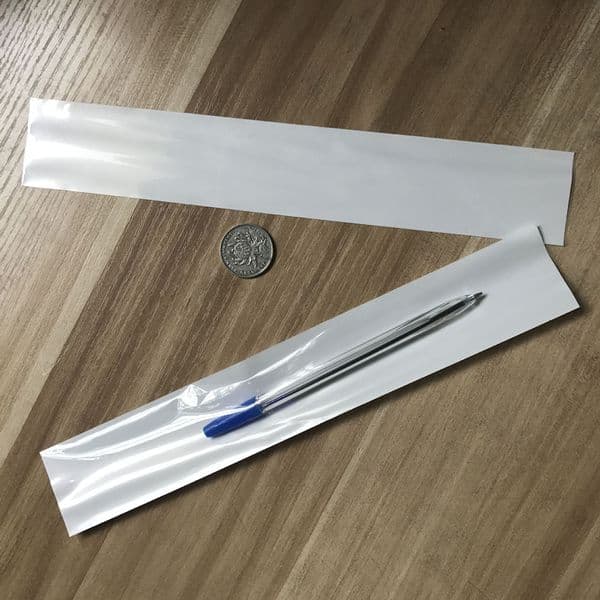 Transparent long Strip Bag Slender PE Bag Plastic Slim Moisture-proof Storage Packaging Bags J1031