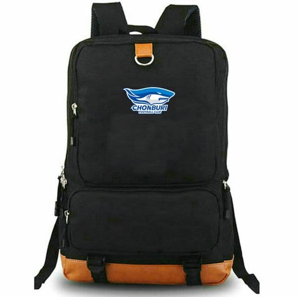 Chonburi FC backpack Thailand Football Club daypack Shark Soccer Team school bag Sport Print schoolbag Laptop day pack