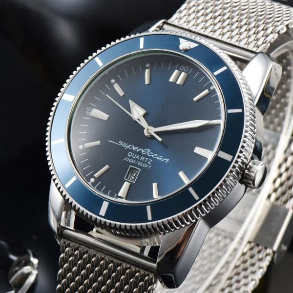 Men's High Quality Designer Watch Quartz Movement Stainless Steel Men's Fashion Simple Business casual watch