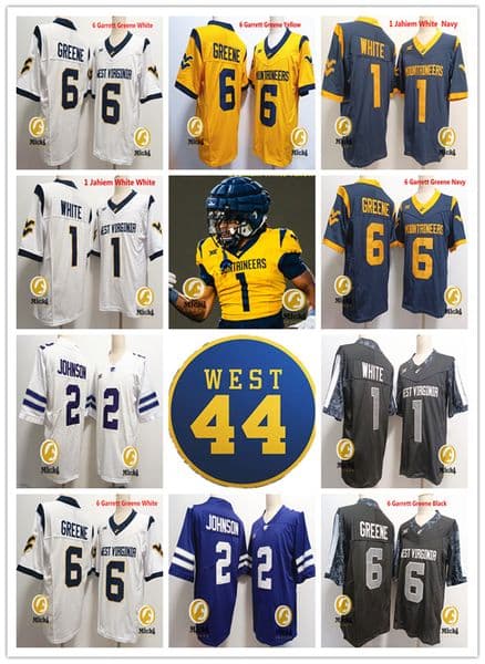 Mens #6 Garrett Greene #1 Jahiem White Football Jersey Stitched K-State Wildcats #2 Avery Johnson Jerseys S-3XL