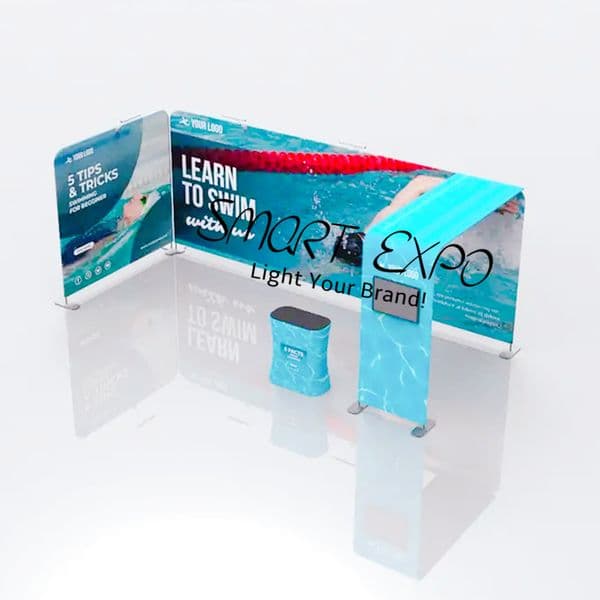 10x20ft Booth Kit for Custom Branding Display