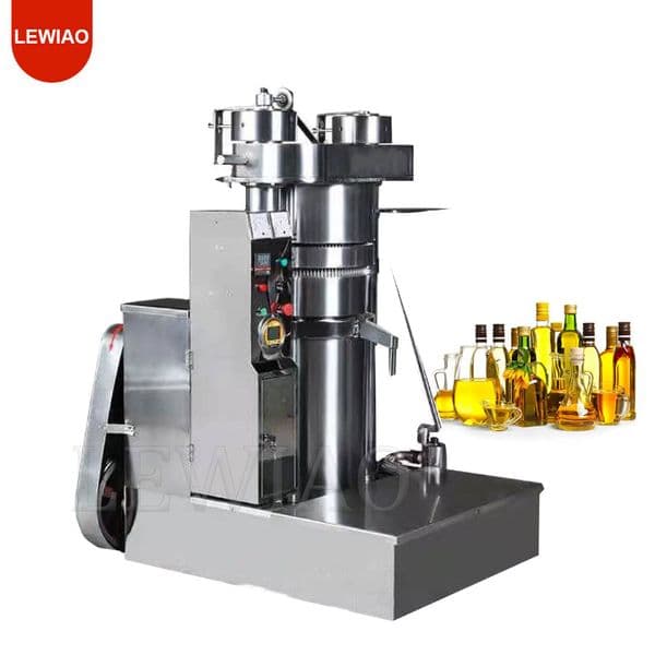 Commercial Hydraulic Oil Press Cold Press Oil Machine Large Capacity Rapeseed Peanuts Cashews Oil Extraction Press