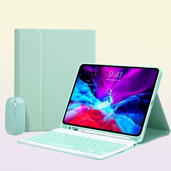 Keyboard Mouse Combos DANYCASE For iPad Case 102 789th Mini 6 Air 2 3 4 5 105 109 105 11 97 5 6th Cover 221108