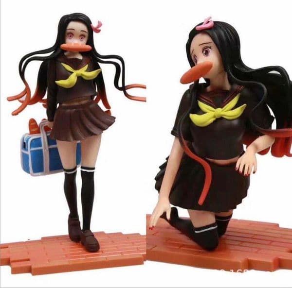 Action Toy Figures Demon Slayer Figure Kamado Nezuko Y Girl Kimetsu No Yaiba Mitsuri Naked Figurine Model Doll Toys T220819 D Dhxcd W250213