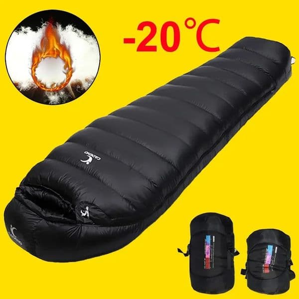 2026 New Ultralight Goose Down Sleeping Bags Adult Winter Camping Bag outdoor For Hiking Travel Free Shipping