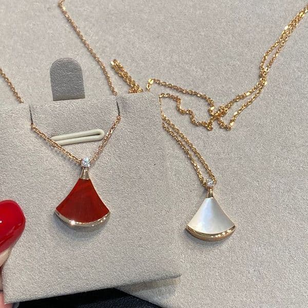 Designer jewelery Pendant Necklaces luxury for women elegant charm with crystal diamond with box