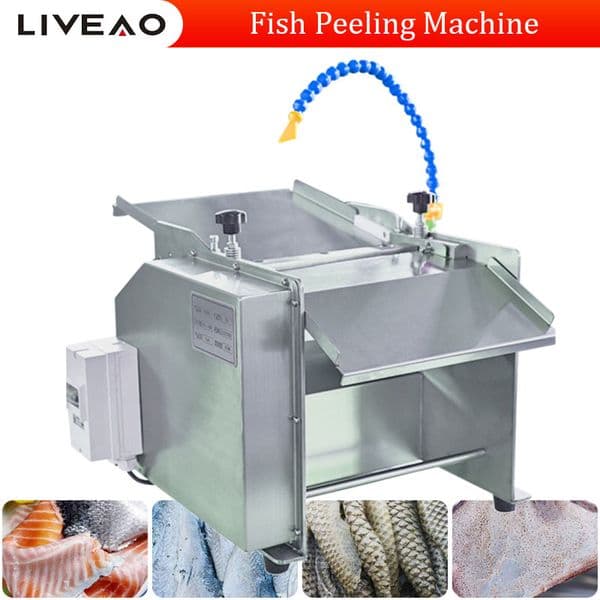 Fish Backbone Removing Machine Fish Fillet Machine Tilapia Skin Peeling Machine