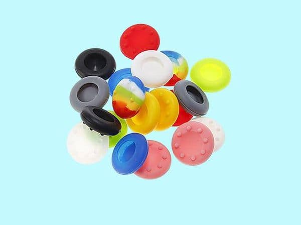 Whole Soft SkidProof Silicone Thumbsticks cap Thumb stick caps Joystick covers Grips cover for PS3PS4XBOX ONEXBOX 360 cont