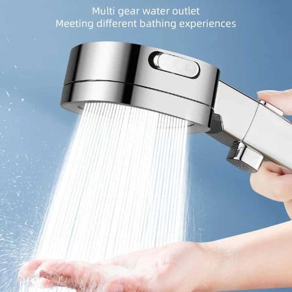 3 powerful pressure shower heads with high flow filters high-pressure handheld shower nozzles and household shower accessoriesW240730