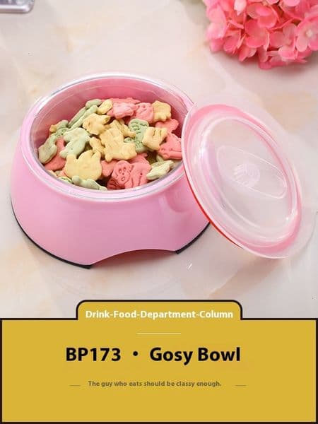 Multipurpose Cat Food & Water Dishes Easy Clean Non-Toxic Dog Bowls