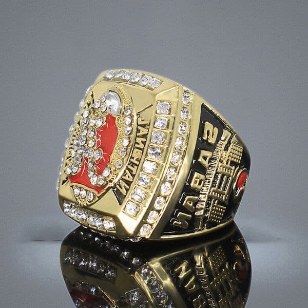 Whole Hall 2011 Football Fans National ship Ring Souvenir Men Fan Brithday Gift