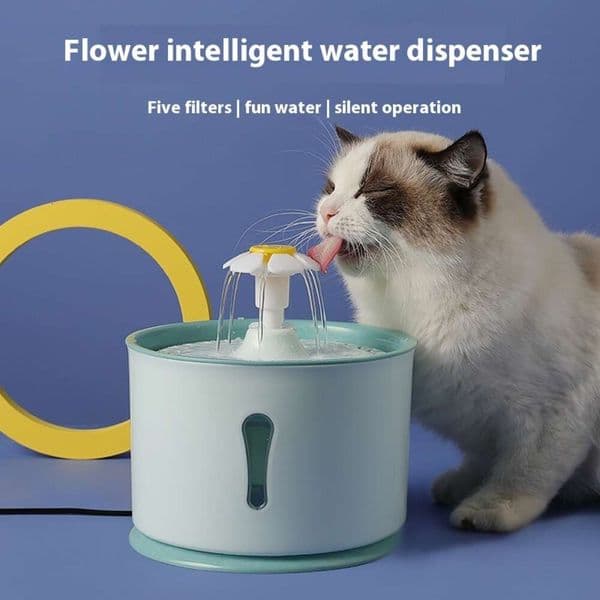 New cat dispenser with intelligent circulation filtration, large capacity, multiple filtration purification, and live water for pets