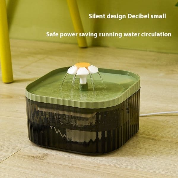 Small wer cat with large capacity filtration and live for dogs, intelligent circulating pet water dispenser
