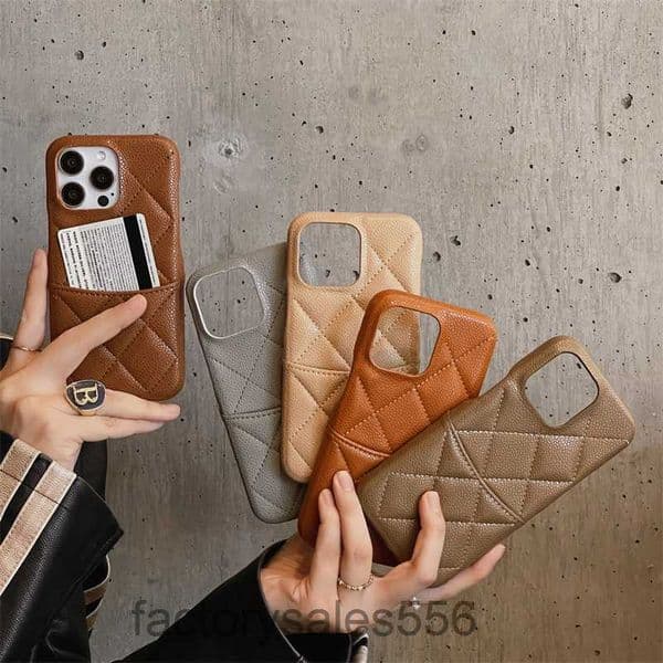 iPhone 15 Pro Max Cases Leather Phone Case Designer iPhone14 Pro Max 13 12 14 Plus leathers card insertion protective case Wallet Card Holder Cover