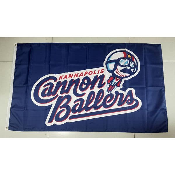 MiLB Kannapolis Cannon Ballers Flag 3*5ft (90cm*150cm) Polyester Banner decoration flying home & garden Festive gifts