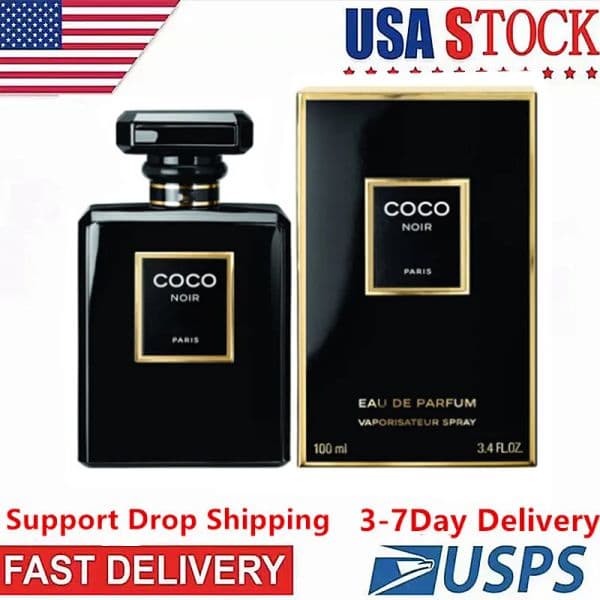 Desigber Coco Noir Eau De Parfum 100ml Woman Perfume Elegant and Charming Fragrance Spray Oriental Floral