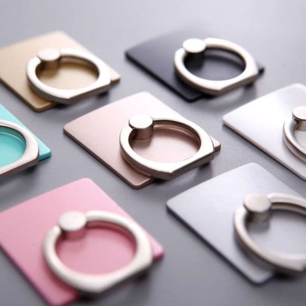 Eco-Friendly Single-Handed Smartphone Accessory Ergonomic Design, Convenient Ring Grip & Swivel Feature