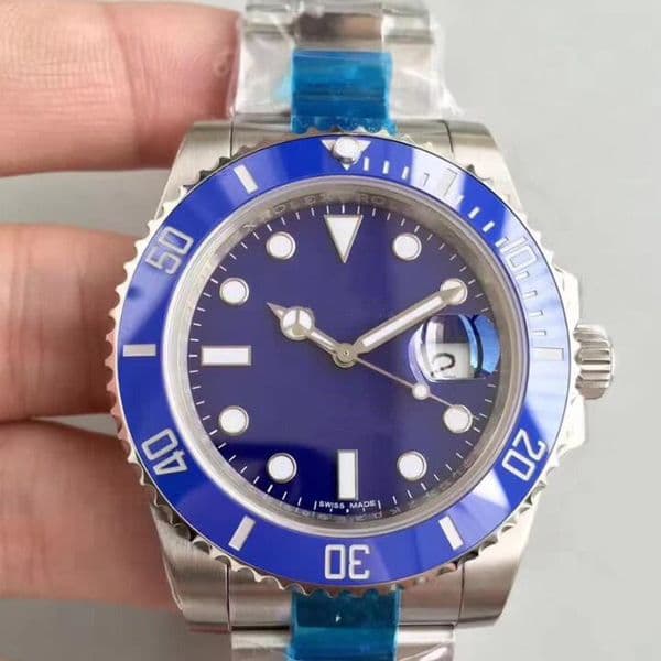 Men's Watch Top Quality Luxury Wristwatch Sapphire No-Date 16610 116610 40mm Ceramic Black Bezel Dial automatic Watches