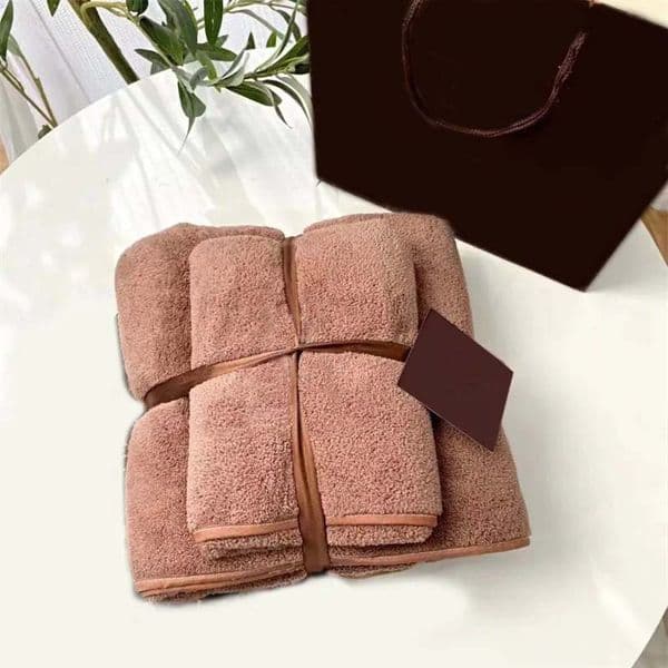 Luxury bath towel simplicity tradition designer beach towel sets embroidery coral velvet 2pcs/set washcloth absorbent bath white towel daily use JF010 C23