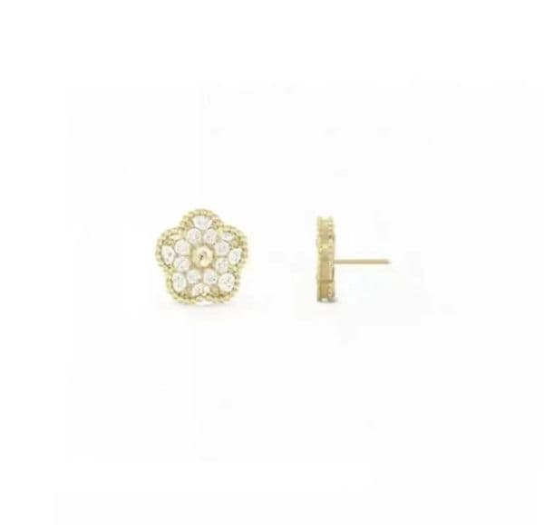 Luxury earrings retro earrings designer earrings titanium 18K gold and silver mother of pearl colorfast rose gold earrings agate retro earrings Valentine s Day gift