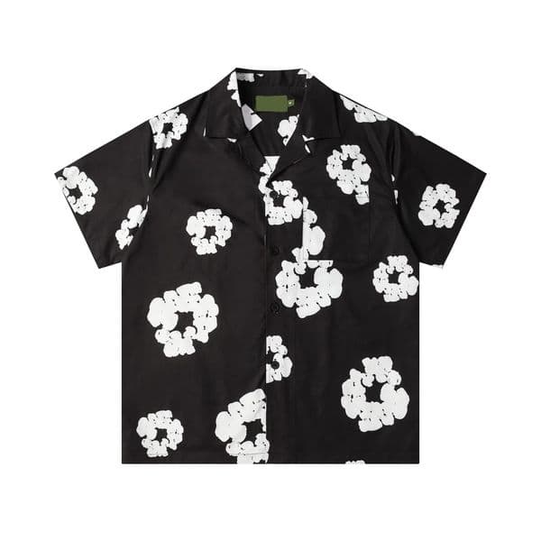 designer shirt men casual button up shirt Summer shirt formal business shirts casual Short sleeved mens shirts breathable T-shirt Multiple styles clothing