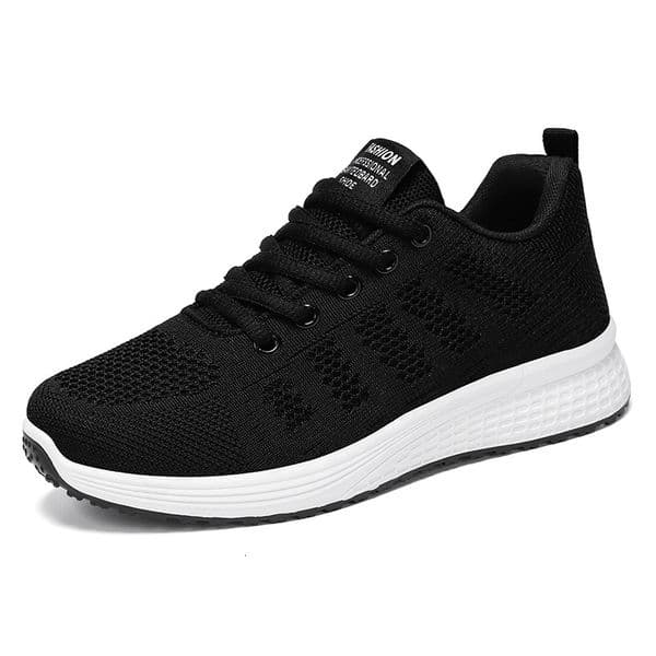 Ddmysports Spring And Autumn New Board Flying Weaving Mesh Sports Flat Bottom Student Running Shoes Women S OUTDOOR