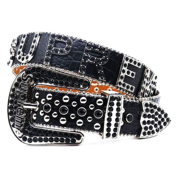 Fashion Belts for Women Designer Mens Bb Simon rhie belt with bg rhies as gift
