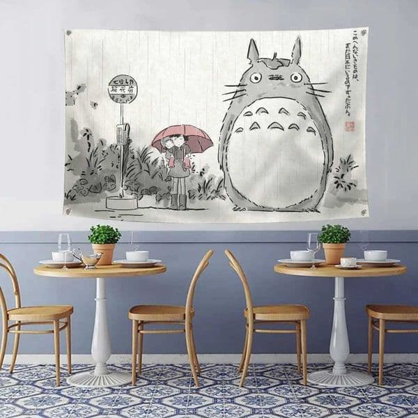 Polyester digital printing banner flags for outdoor decorative art Totoroes interesting flags for room wall decoration and home decoration projects W240820