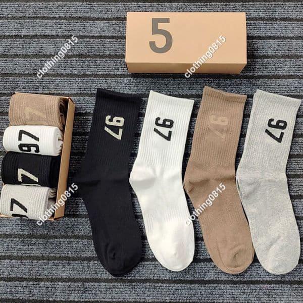 2024 designer socks sport sock summer fashion mens stockings for man White Gray black High Quality Women Men cotton sports Academic style mixed colour stocking