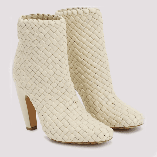 Best quality Mini Lido women's Ankle Boots luxury designer Leather zip Almond Shaped Toe chunky block heels Booties Dress shoes factory footwear size 35-41 with box