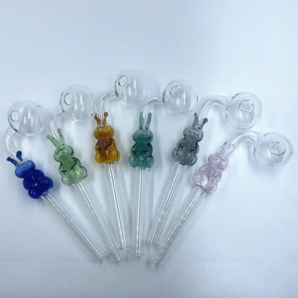 Pipes with Ball Glass Oil Burner Smoking Accessories