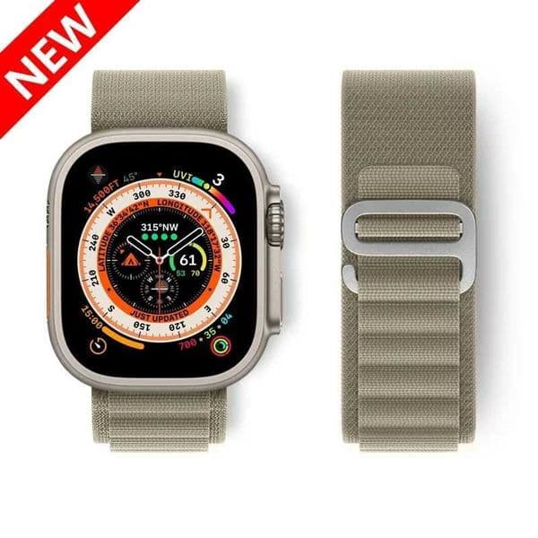 Watch Strap For Ultra 2 ultra 3 band 49mm 45mm 44mm 40mm 41mm 38 Nylon Alpine strap bracelet iwatch series 6 7 8 9 se 44 mm Z240824 dh4402004-JY