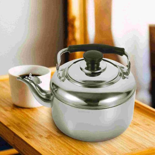 Stainless Steel Stovetop Gooseneck Tea Kettle with Whistg Feature for Precise Pouring dh5727163