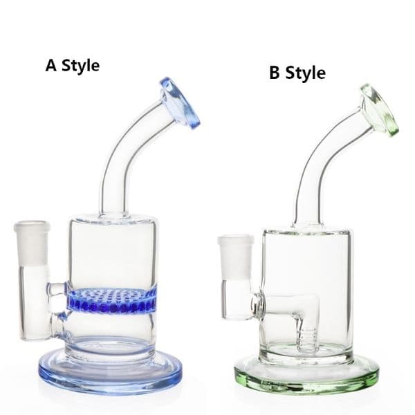 Beracky High Quality 6inch/ 6.7inch Glass Water Bongs Thick Glass Heady Beaker bong Glass Water Pipes