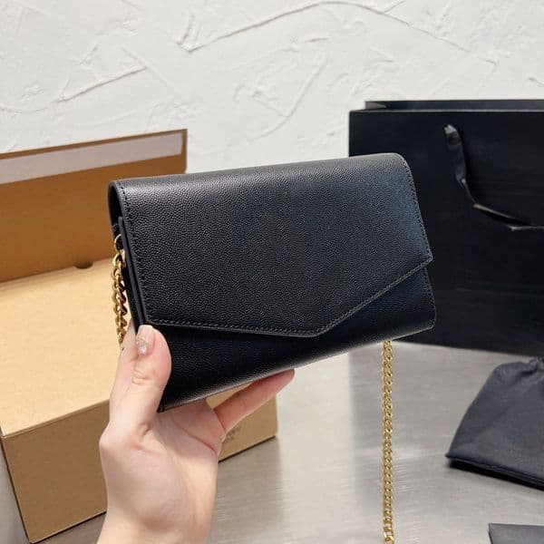 designer bag envelope bag uptown pouch bag chain bag caviar plain crocodile pattern handbag clutch wallet women crossbody bag shoulder bag luxury messenger bag