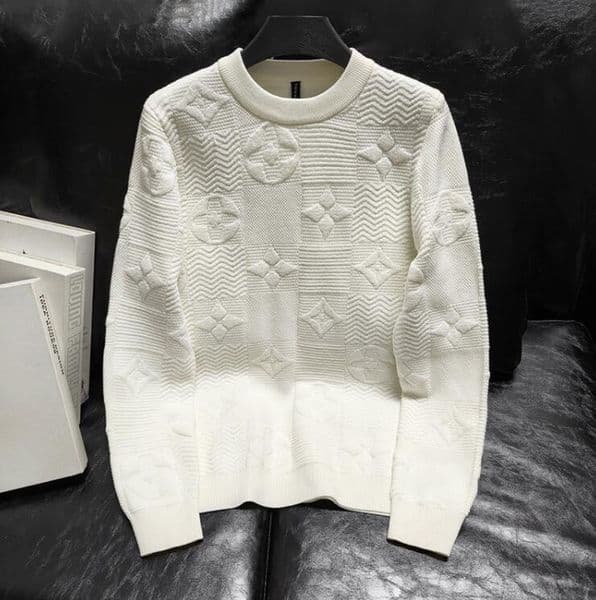 men Fashion Sweaters Designer Knits Casual Oversized Long Sleeve Print Letter Pullover Knitted Tees mens Clothing